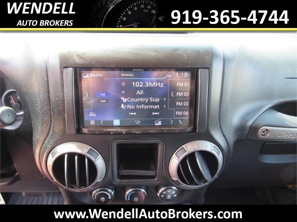 used 2012 Jeep Wrangler Unlimited car, priced at $13,412