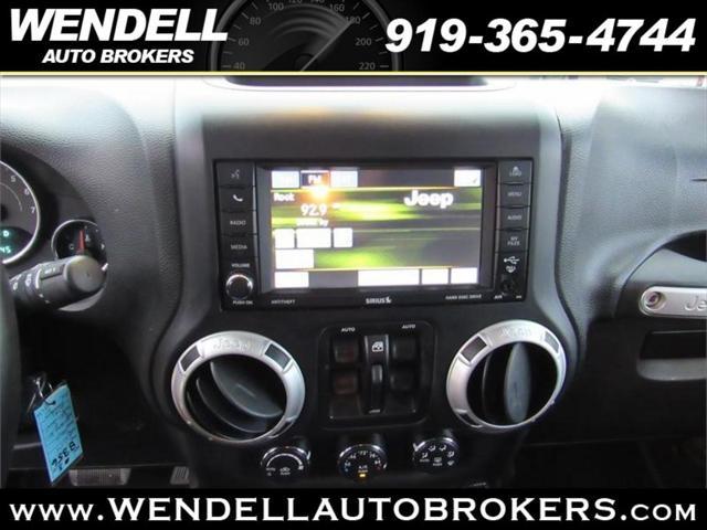 used 2014 Jeep Wrangler Unlimited car, priced at $15,995