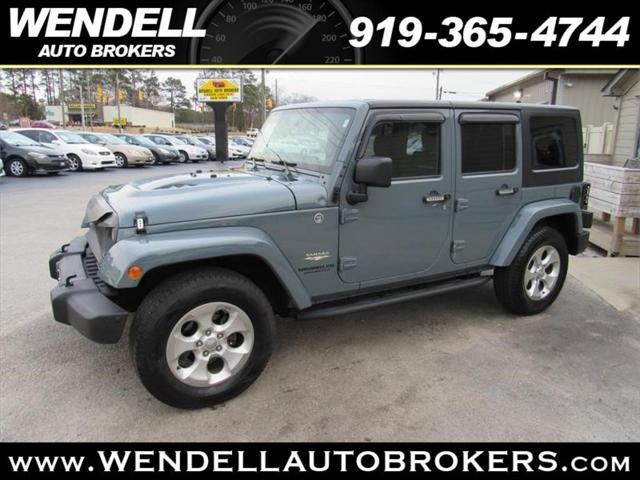 used 2014 Jeep Wrangler Unlimited car, priced at $15,995