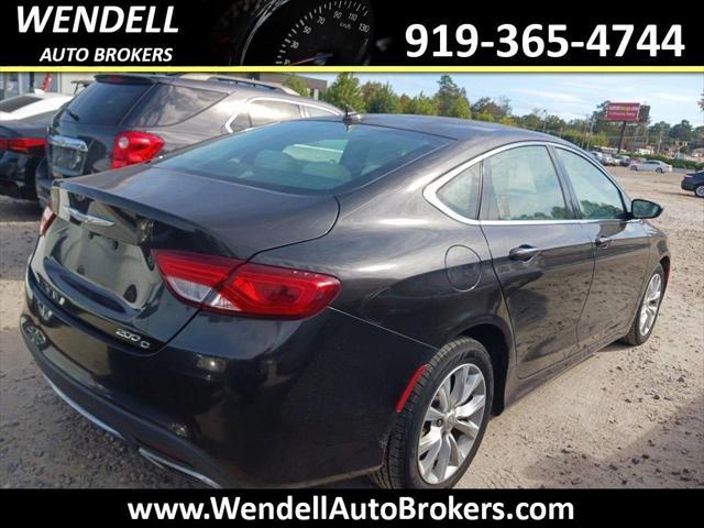 used 2015 Chrysler 200 car, priced at $9,645