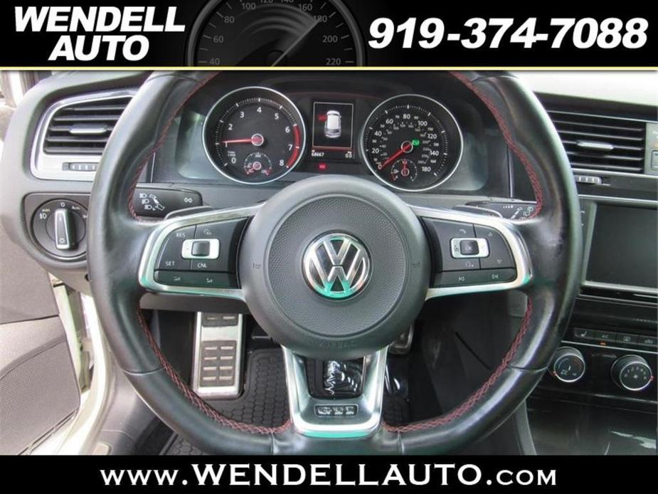used 2017 Volkswagen Golf GTI car, priced at $20,905