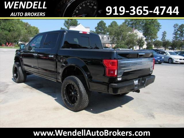 used 2018 Ford F-150 car, priced at $31,125