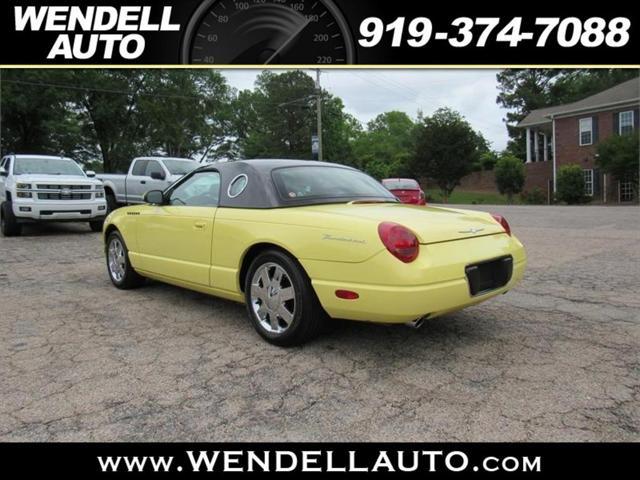 used 2002 Ford Thunderbird car, priced at $14,765