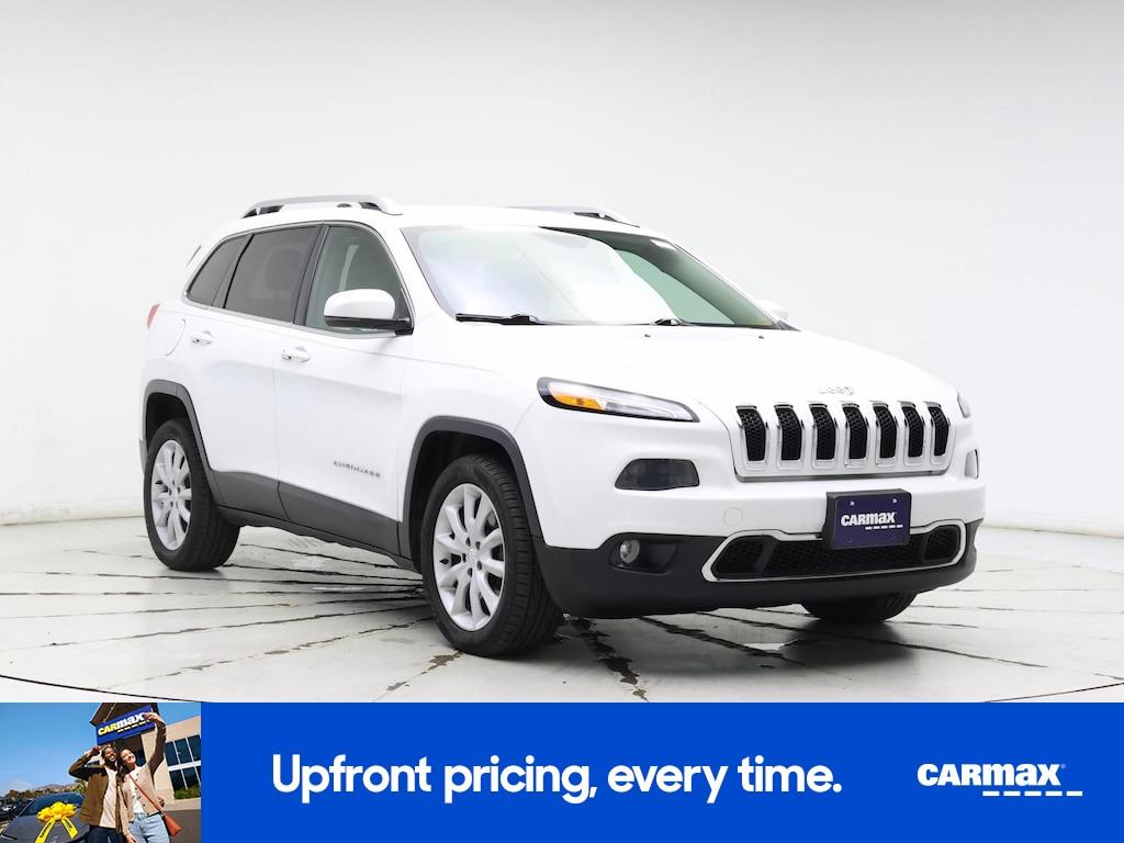 used 2015 Jeep Cherokee car, priced at $15,998