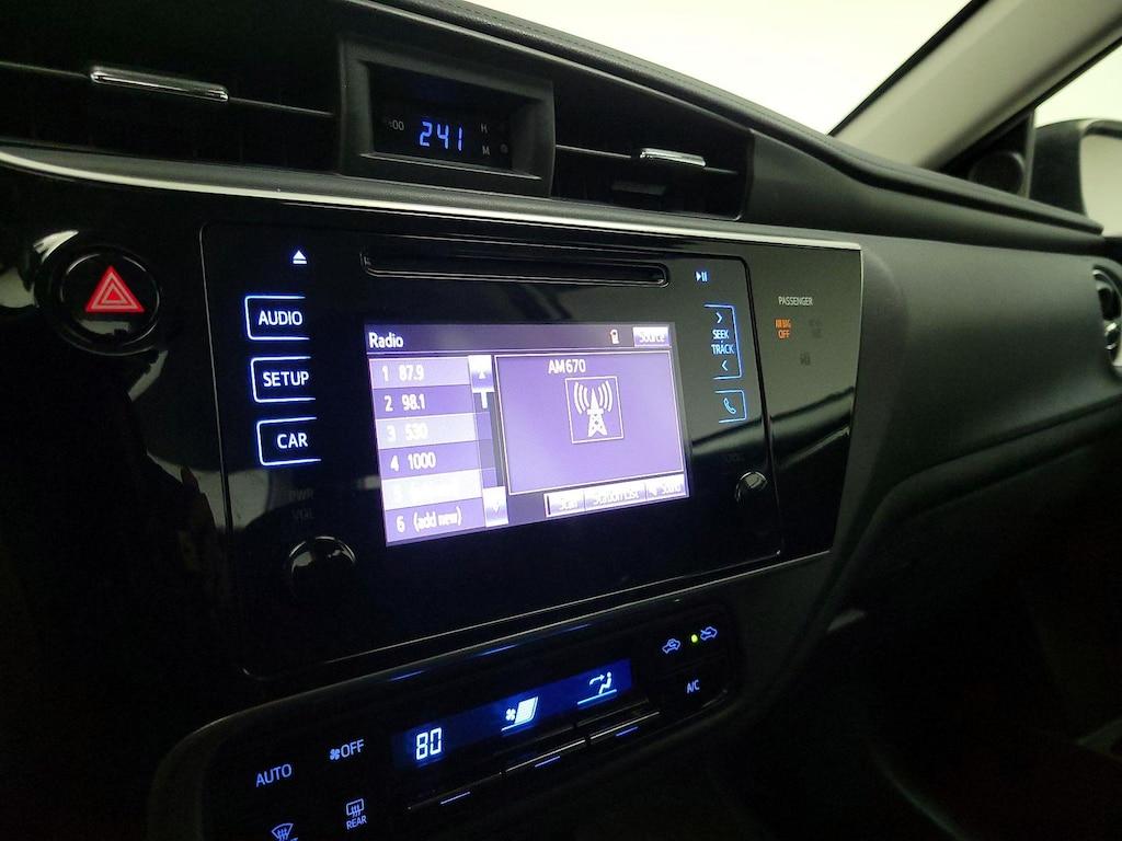 used 2017 Toyota Corolla car, priced at $17,998