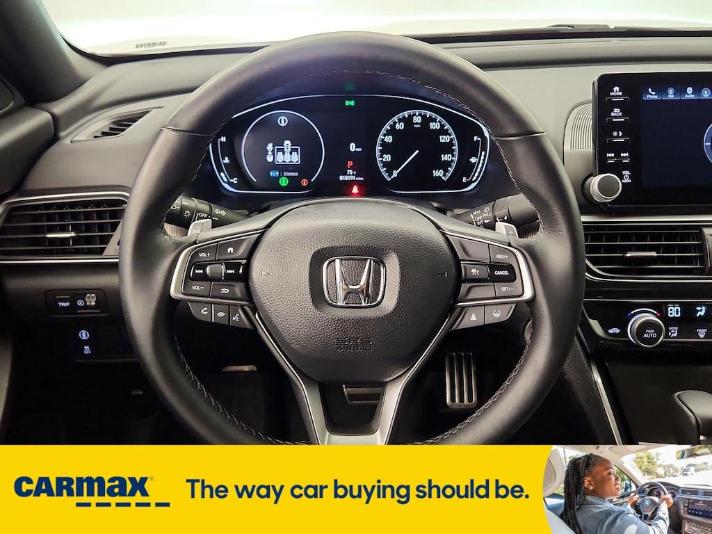 used 2022 Honda Accord car, priced at $27,998