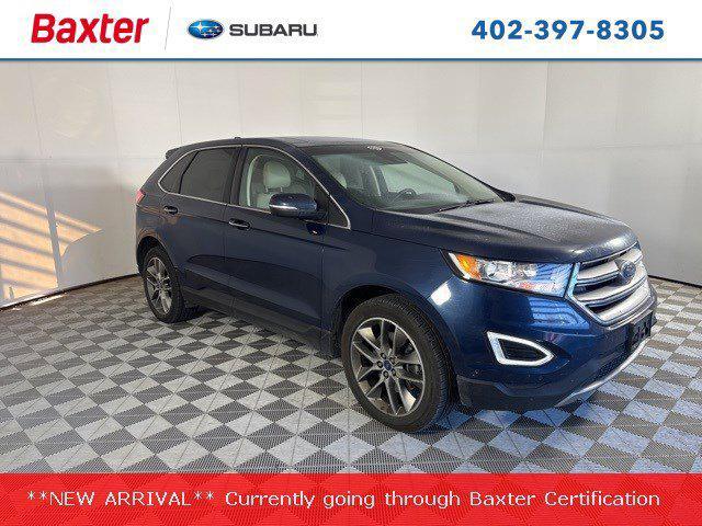 used 2017 Ford Edge car, priced at $13,800