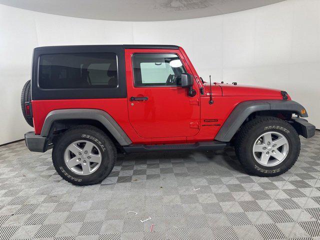 used 2018 Jeep Wrangler JK car, priced at $23,500