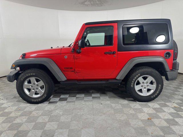 used 2018 Jeep Wrangler JK car, priced at $23,500