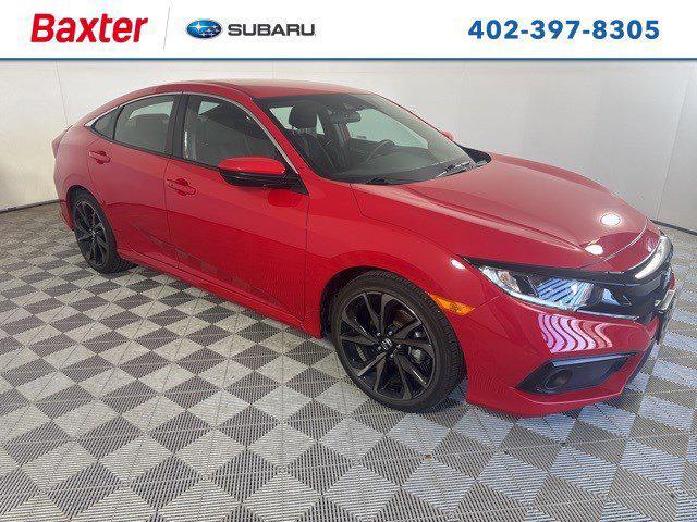 used 2021 Honda Civic car, priced at $23,500