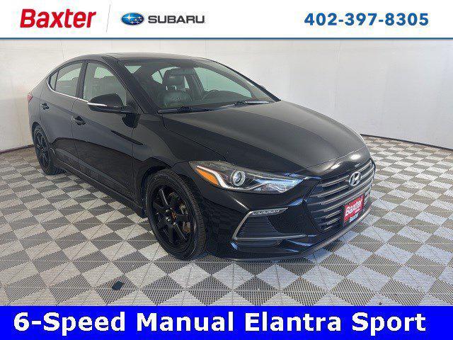 used 2018 Hyundai Elantra car, priced at $12,000