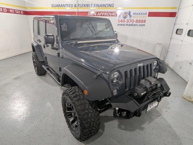 used 2016 Jeep Wrangler Unlimited car, priced at $24,998