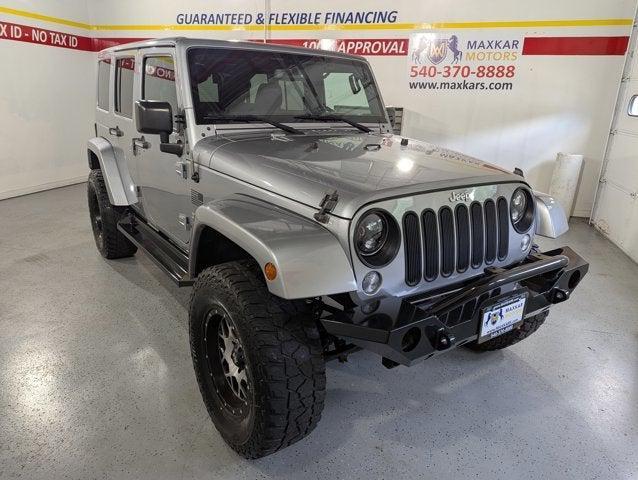 used 2015 Jeep Wrangler Unlimited car, priced at $21,798