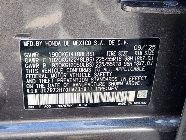 new 2026 Honda HR-V car, priced at $33,000