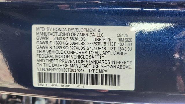 new 2026 Honda Passport car, priced at $50,165