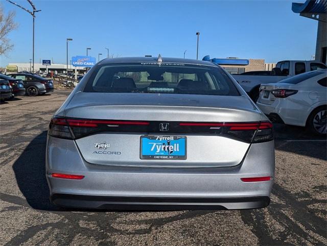 new 2024 Honda Accord car, priced at $31,005