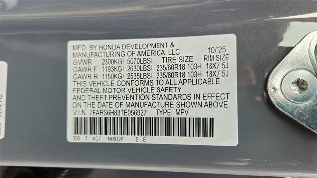 new 2026 Honda CR-V Hybrid car, priced at $42,130