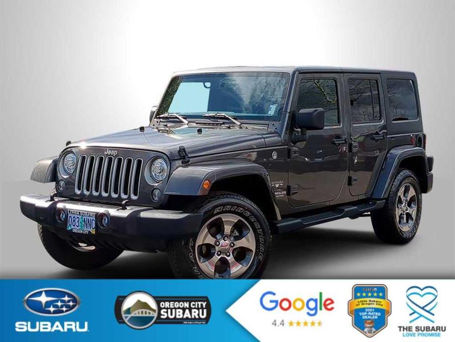 used 2017 Jeep Wrangler Unlimited car, priced at $21,990