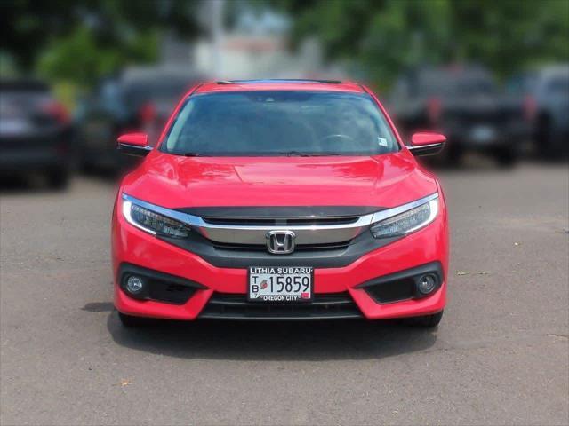 used 2018 Honda Civic car, priced at $18,490