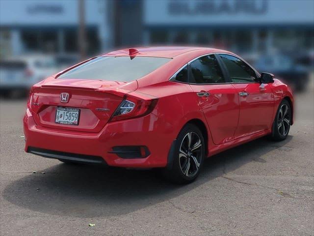 used 2018 Honda Civic car, priced at $18,490