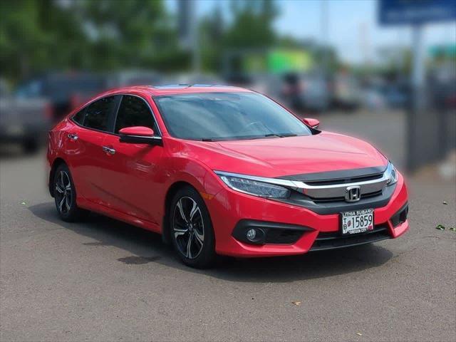 used 2018 Honda Civic car, priced at $18,490