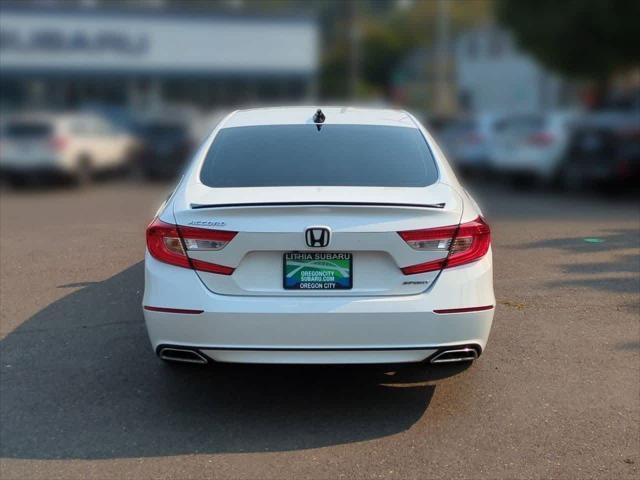 used 2021 Honda Accord car, priced at $24,990