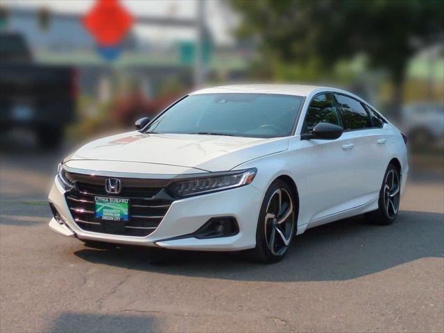 used 2021 Honda Accord car, priced at $24,990