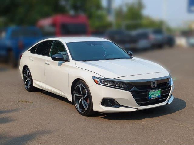 used 2021 Honda Accord car, priced at $24,990