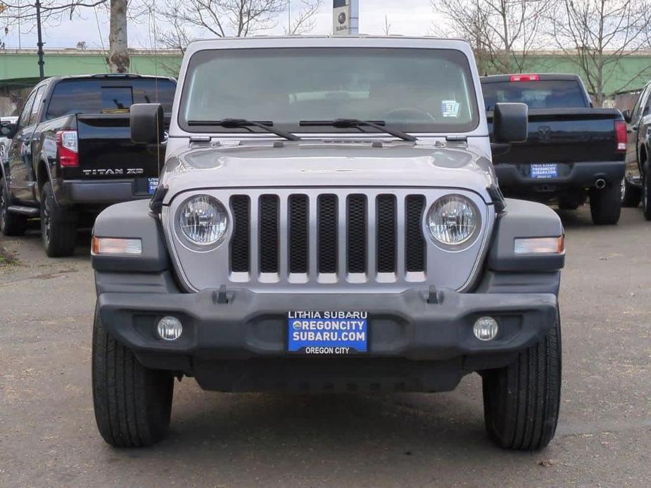 used 2020 Jeep Wrangler Unlimited car, priced at $26,490