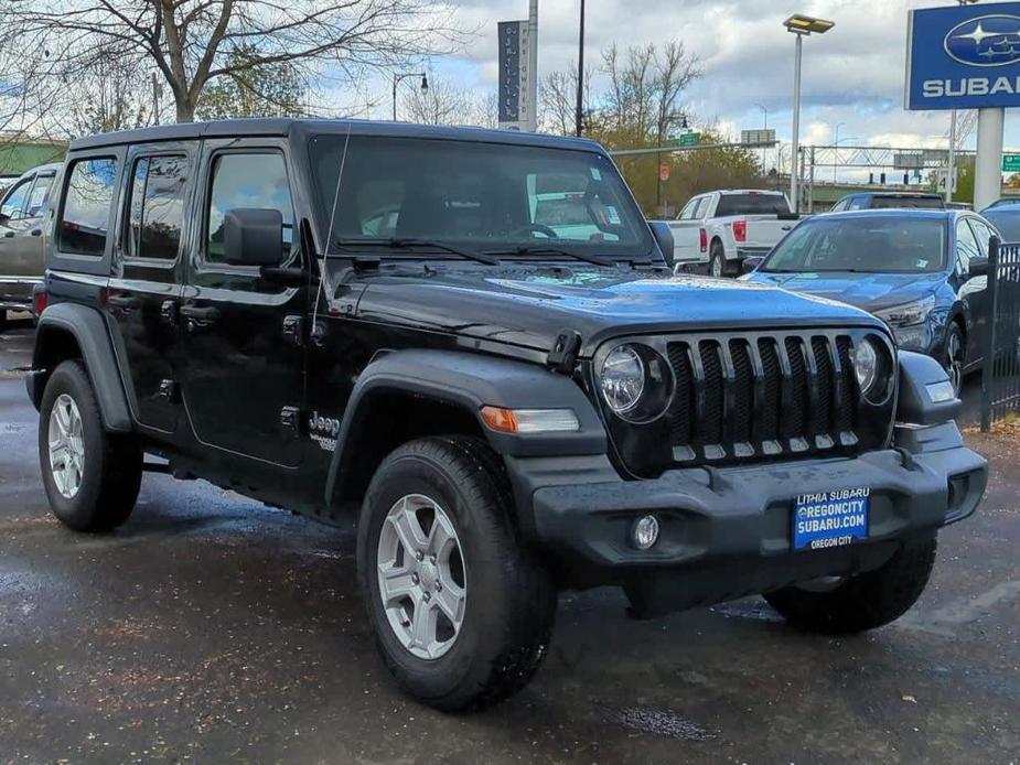 used 2020 Jeep Wrangler Unlimited car, priced at $26,390