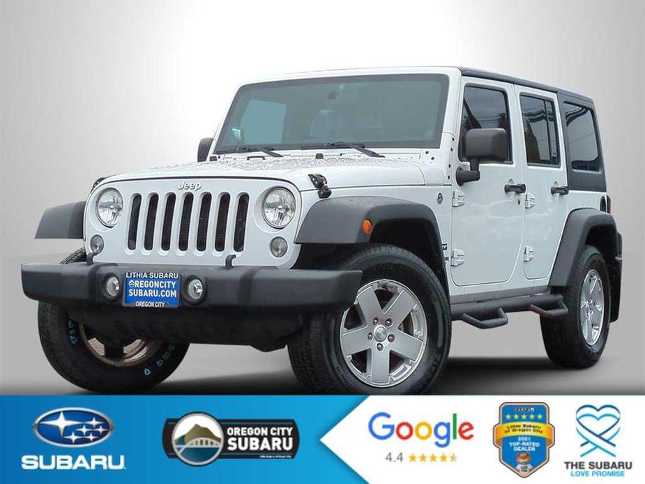 used 2014 Jeep Wrangler Unlimited car, priced at $21,490