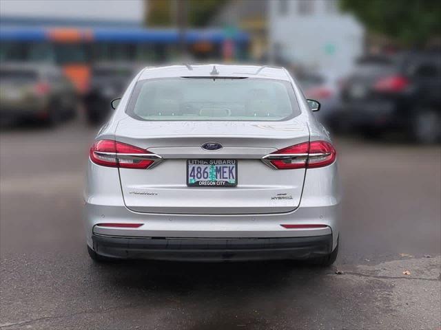 used 2019 Ford Fusion Hybrid car, priced at $14,990