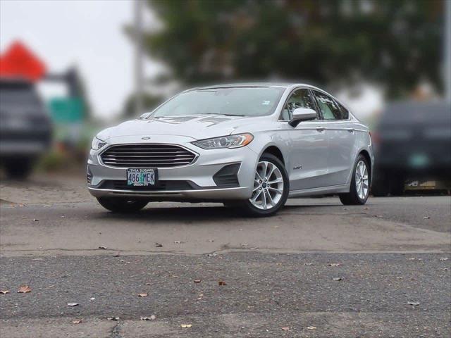 used 2019 Ford Fusion Hybrid car, priced at $14,990