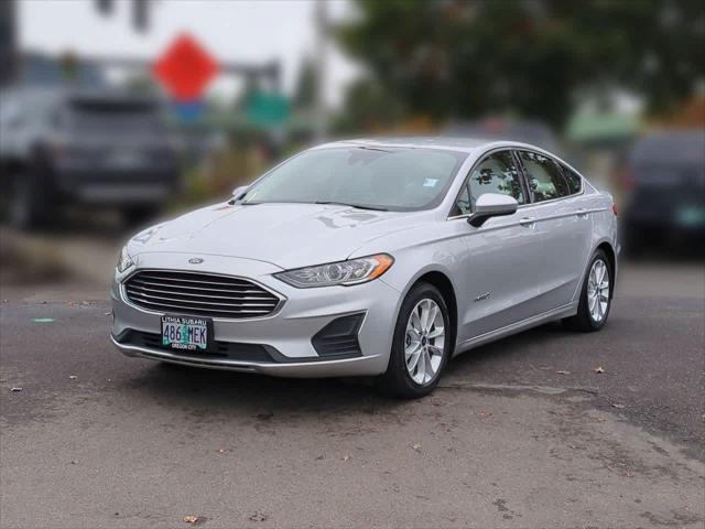 used 2019 Ford Fusion Hybrid car, priced at $14,990