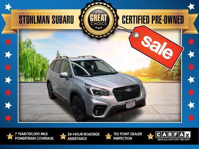 used 2021 Subaru Forester car, priced at $23,700