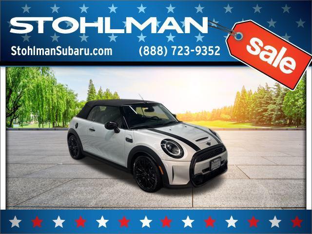 used 2022 MINI Convertible car, priced at $29,843