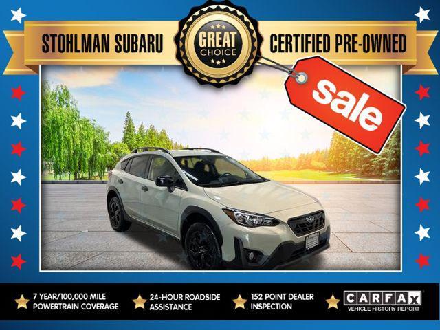 used 2023 Subaru Crosstrek car, priced at $24,686
