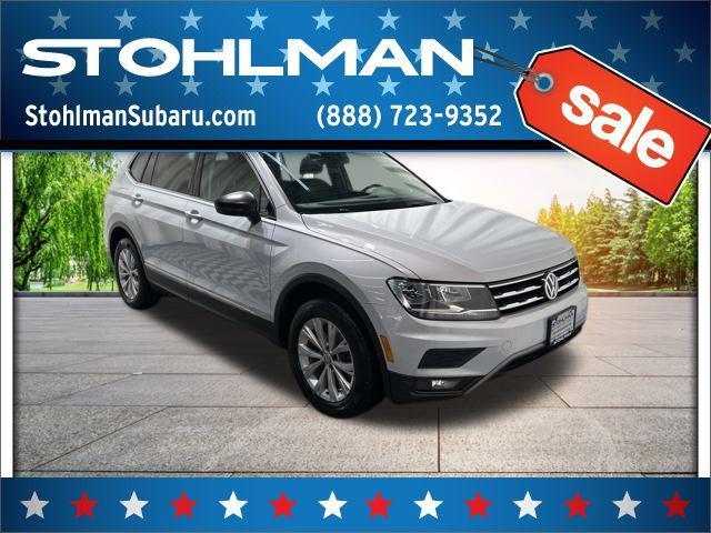 used 2018 Volkswagen Tiguan car, priced at $18,879