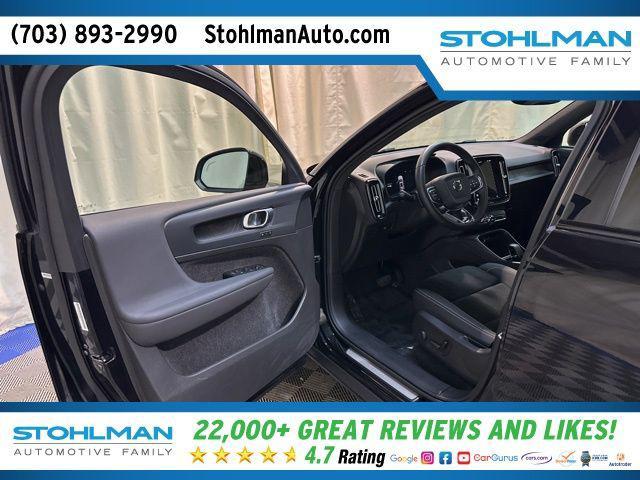 used 2023 Volvo XC40 Recharge Pure Electric car, priced at $27,400