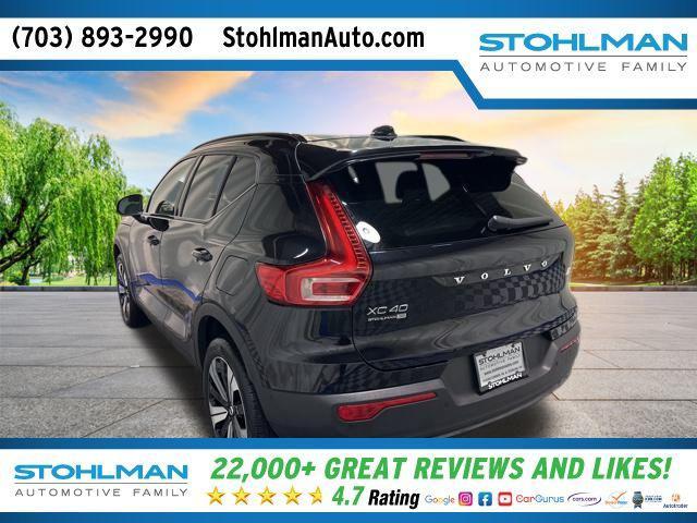 used 2023 Volvo XC40 Recharge Pure Electric car, priced at $27,400