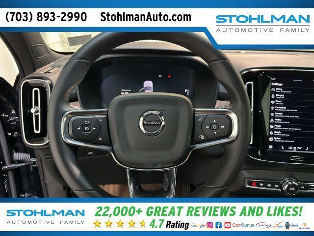 used 2023 Volvo XC40 Recharge Pure Electric car, priced at $27,400