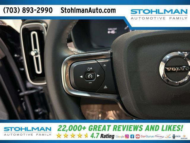 used 2023 Volvo XC40 Recharge Pure Electric car, priced at $27,400