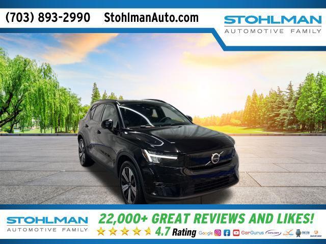 used 2023 Volvo XC40 Recharge Pure Electric car, priced at $29,539