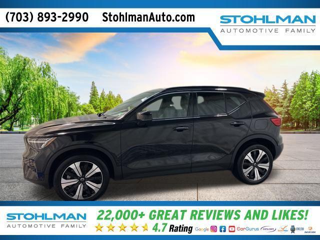 used 2023 Volvo XC40 Recharge Pure Electric car, priced at $27,400