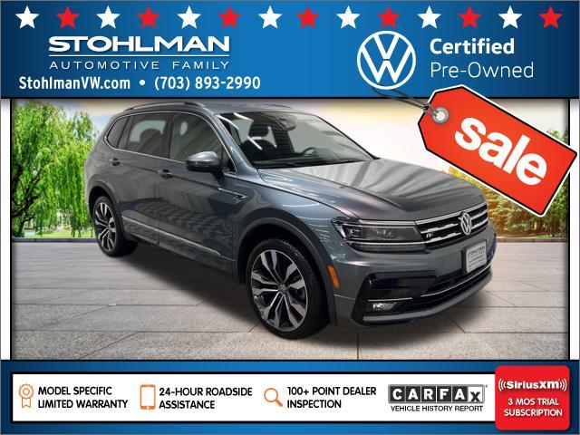 used 2021 Volkswagen Tiguan car, priced at $28,334