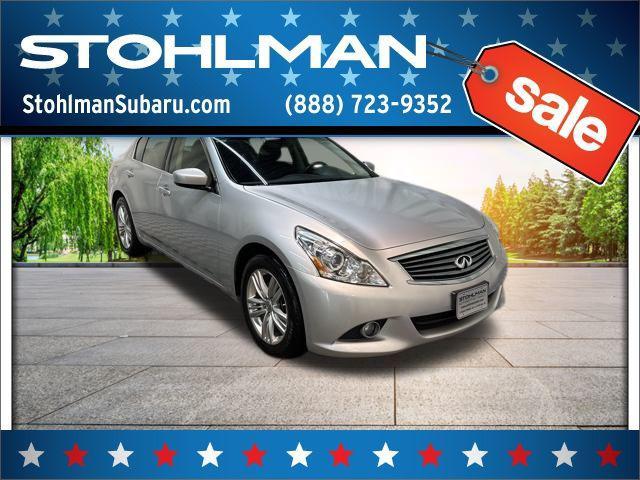 used 2012 INFINITI G37x car, priced at $14,657