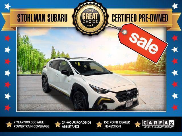 used 2024 Subaru Crosstrek car, priced at $28,384