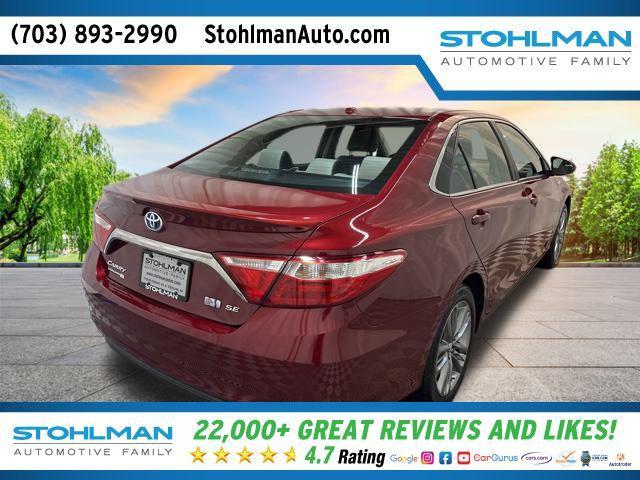 used 2016 Toyota Camry Hybrid car, priced at $19,990