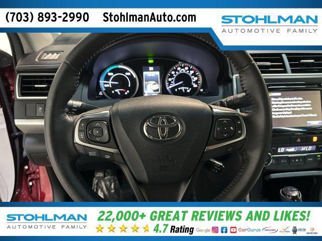 used 2016 Toyota Camry Hybrid car, priced at $19,990