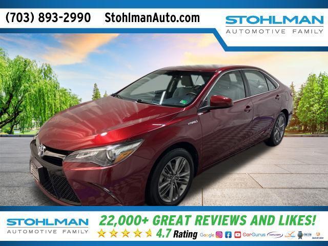 used 2016 Toyota Camry Hybrid car, priced at $19,990